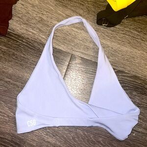 Crop shop boutique sports bra